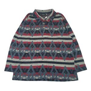 Vintage Real Clothes Pattern Henley M